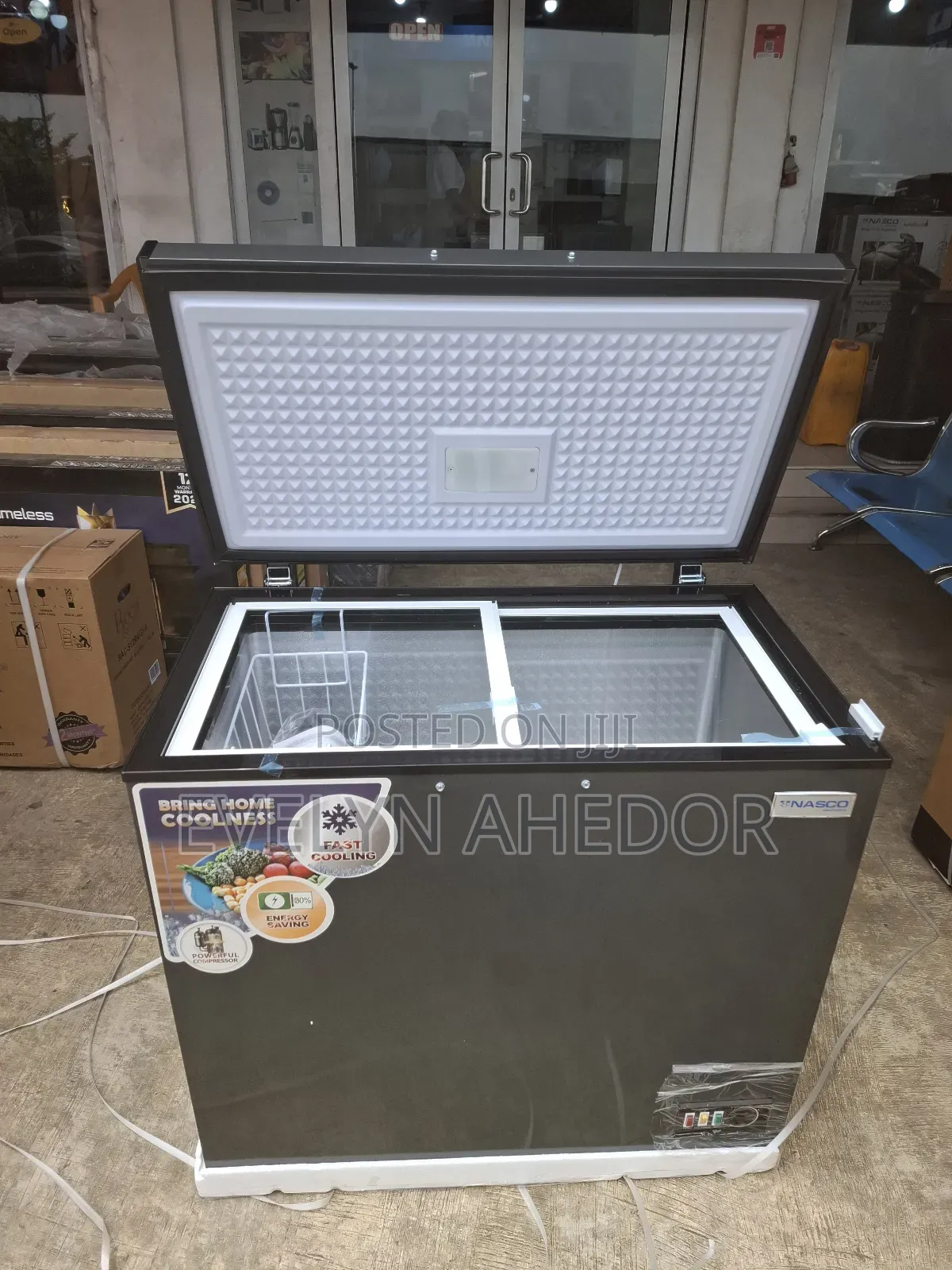 Neat Nasco Chest Freezer 200litres With Key and Lock Available