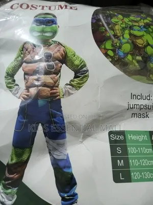 Ninja Turtles Cartoon Costume for Kid's