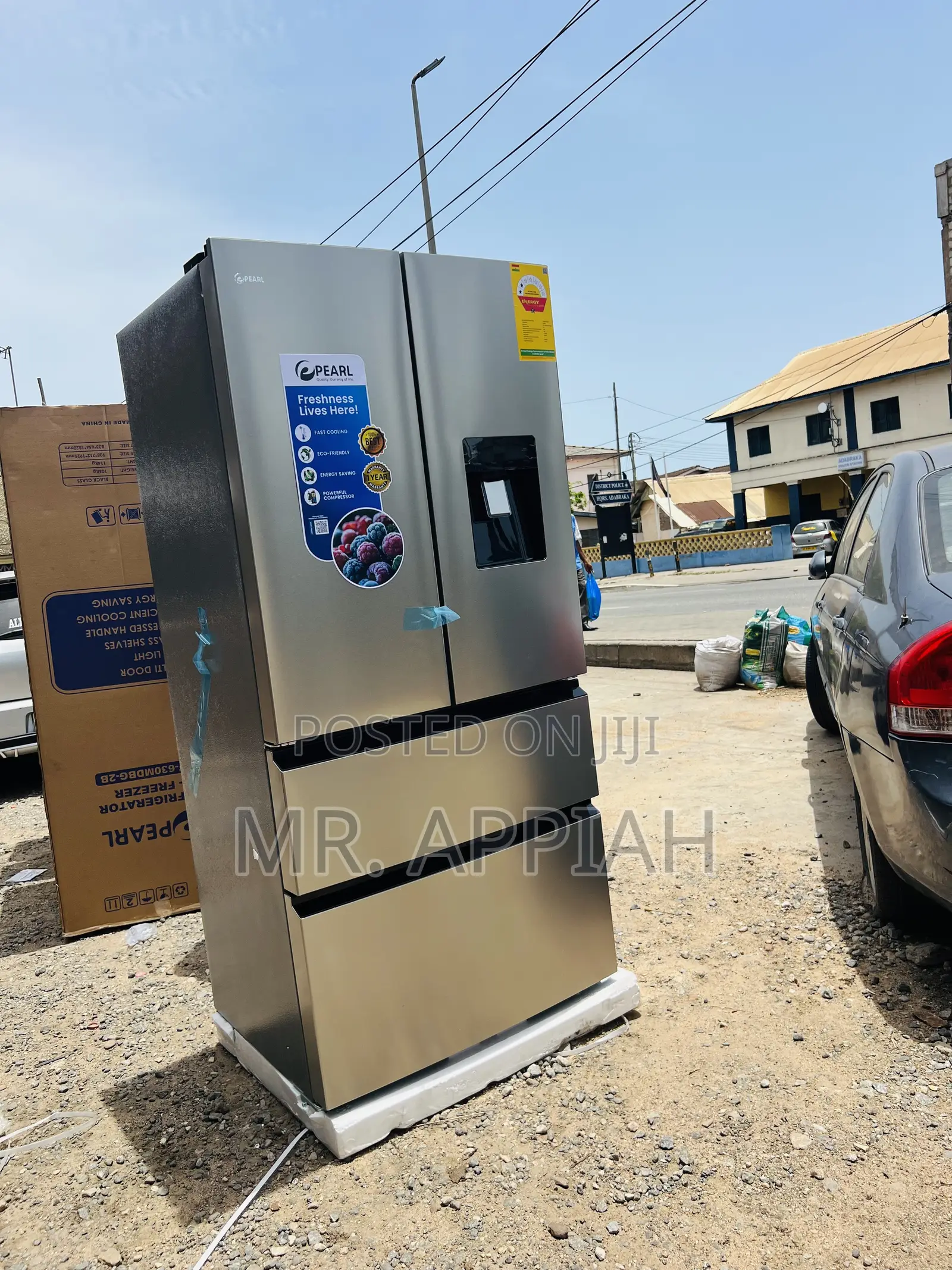 Brand New Pearl French Door Refrigerator(Pf-702mdixwd-2b)531liters.