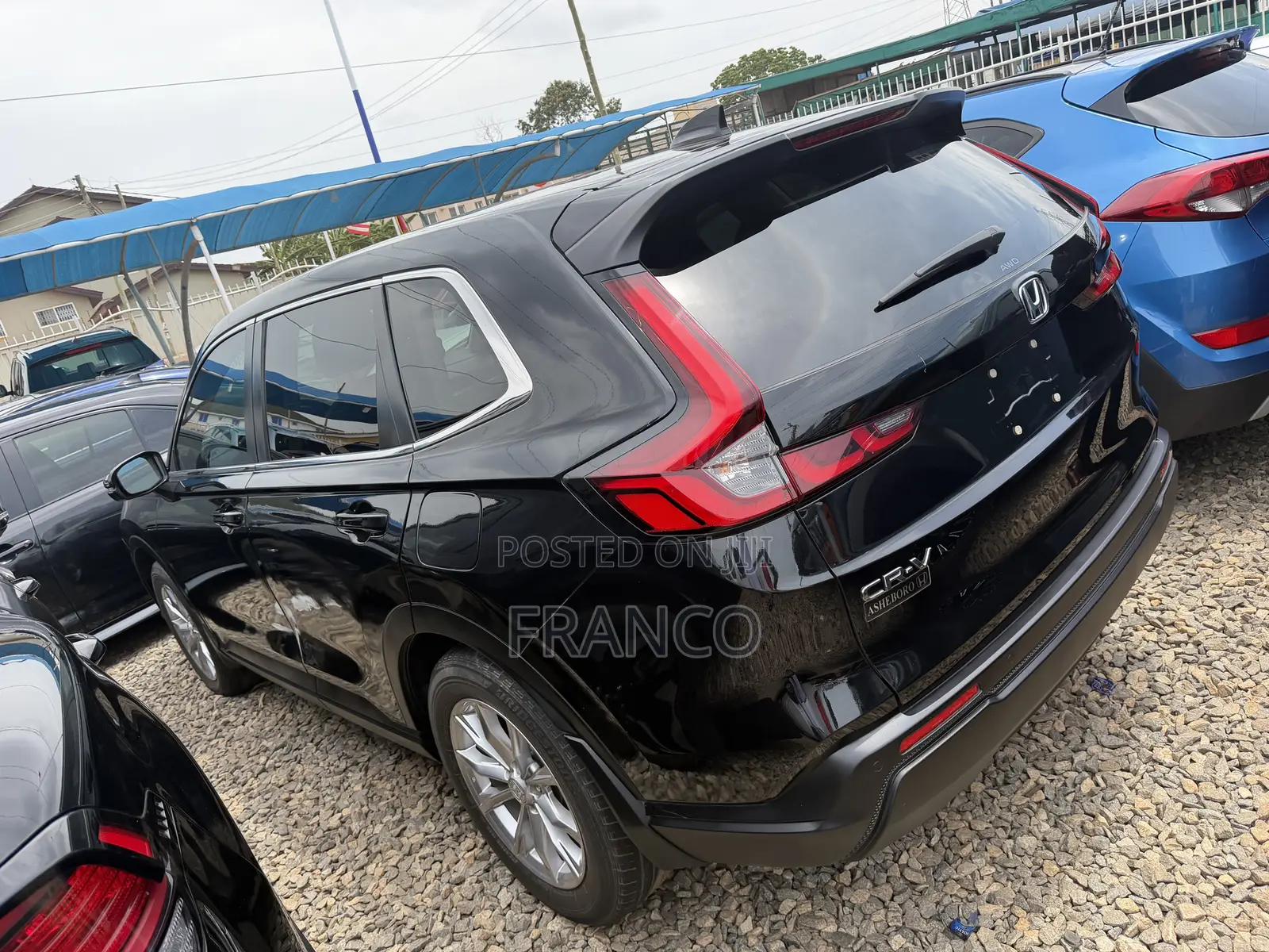 Honda CR-V EX-L AWD w/o BSI 2023 Black
