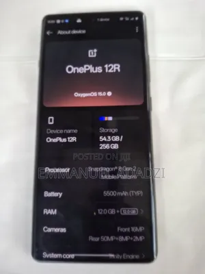 OnePlus 12R 256 GB Black