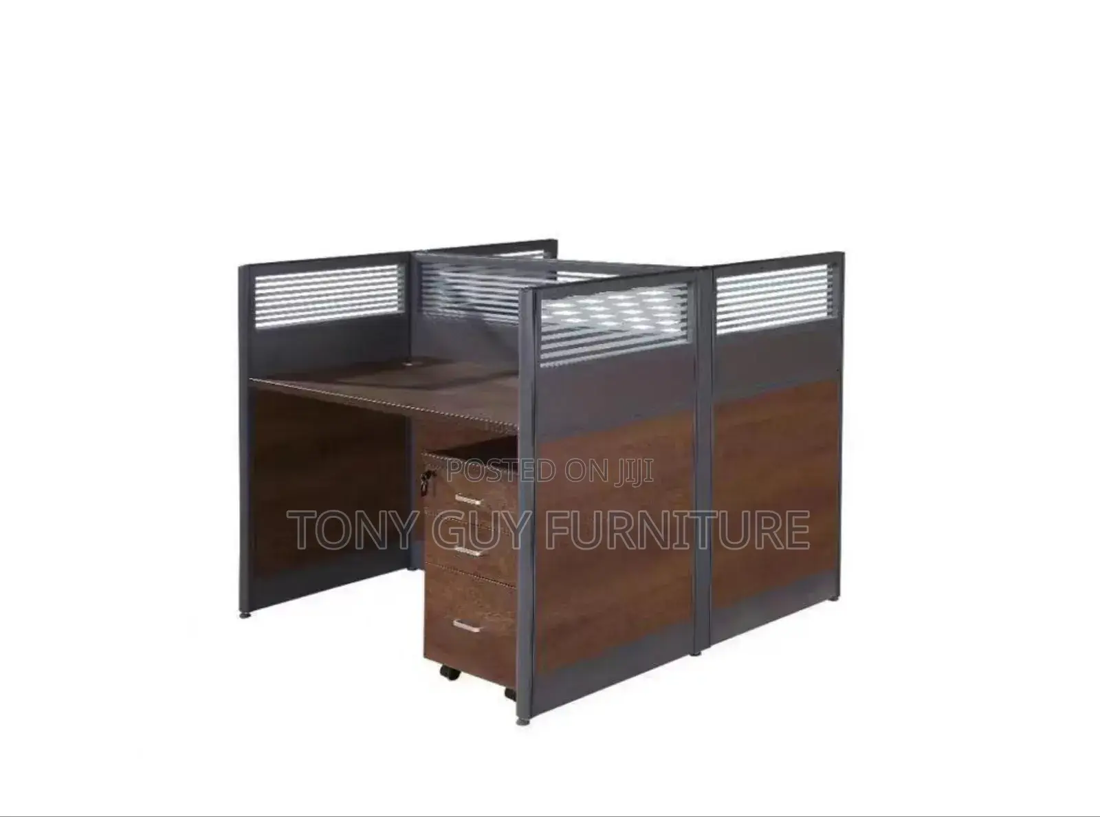 Brown Cubicle For 2 People