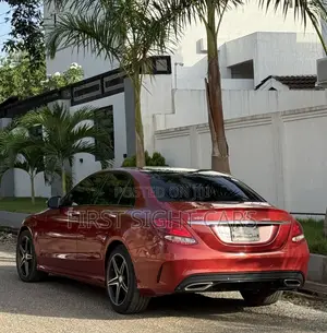 Mercedes-Benz C300 Sport 4Matic Sedan AWD (2.0L 4cyl 7A) 2017 Red