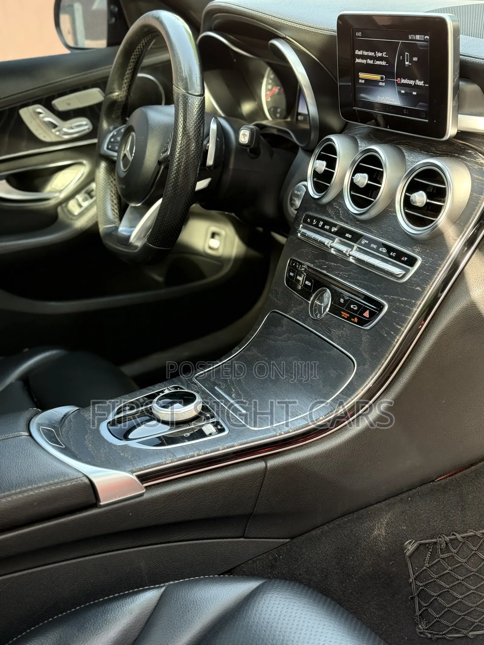 Mercedes-Benz C300 Sport 4Matic Sedan AWD (2.0L 4cyl 7A) 2017 Red