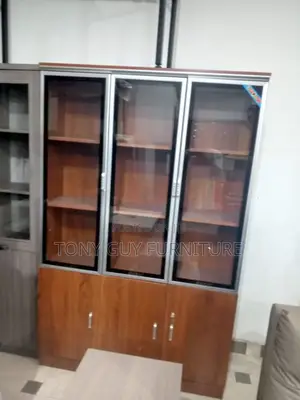 Brown Bookshelf