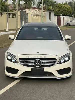 Mercedes-Benz C300 Luxury 4Matic Sedan AWD (2.0L 4cyl 7A) 2016 White