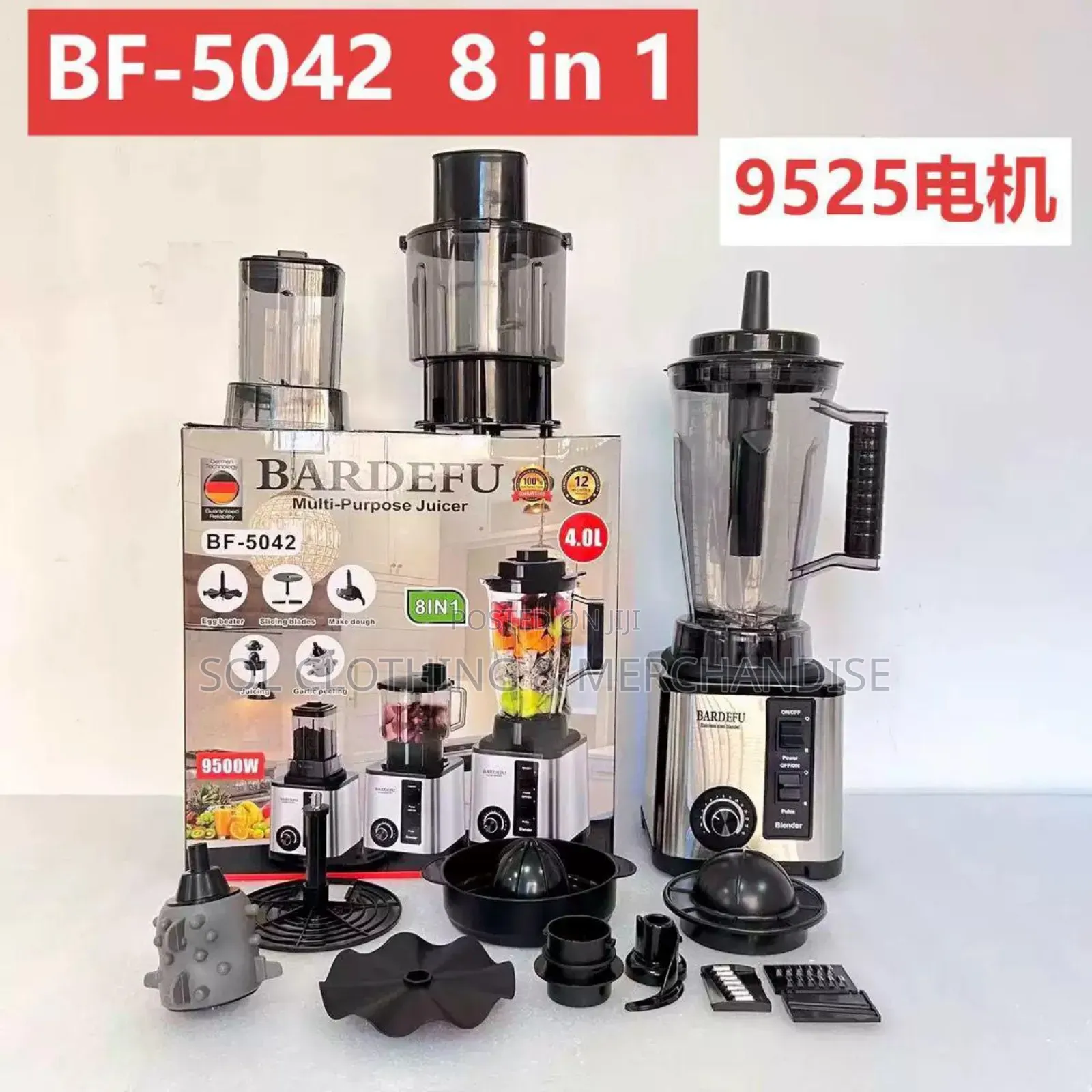 8 in Bardefu Blender