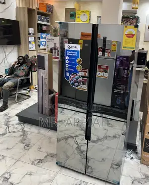 Durable and Affordable Pearl Pf-630mdbg-2gb Side by Side Fridge.