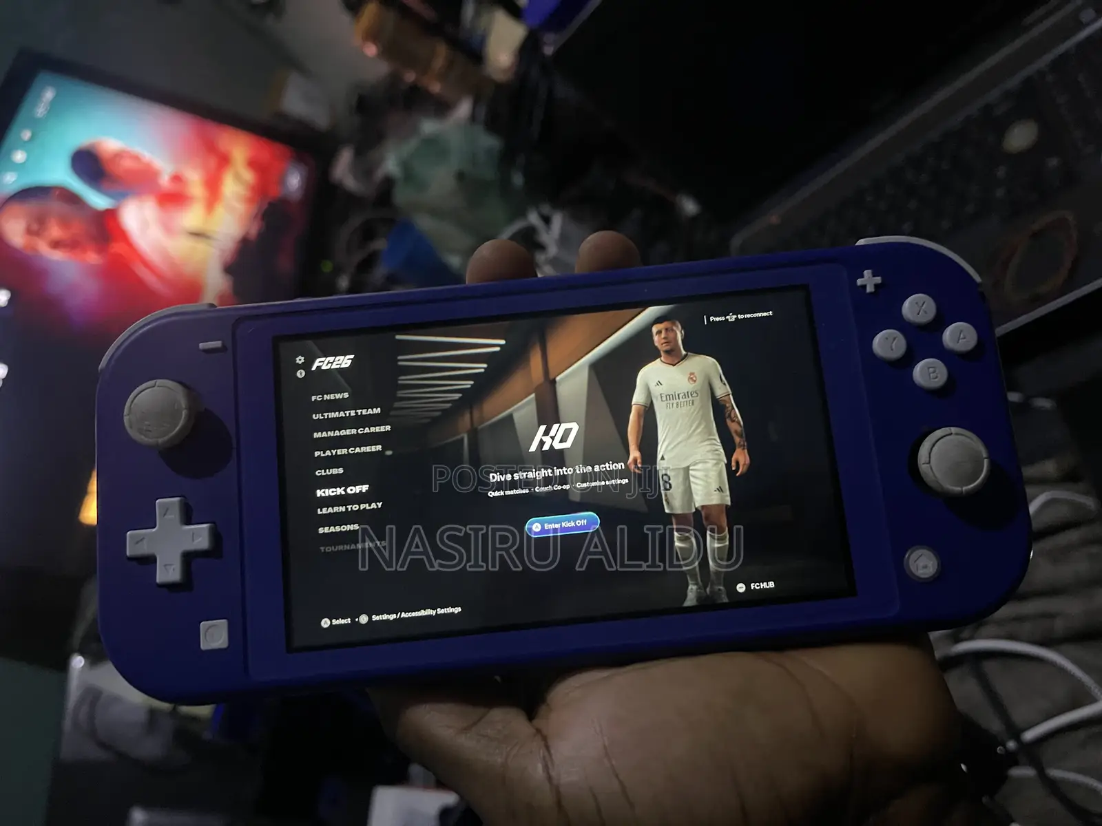 Nintendo Switch With Games ,From Home Use