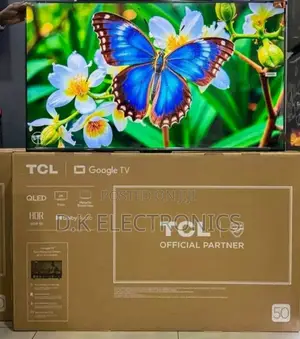 2026 TCL Qled 50 Inches Google Slim Frameless Tv