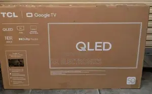 2026 TCL Qled 50 Inches Google Slim Frameless Tv