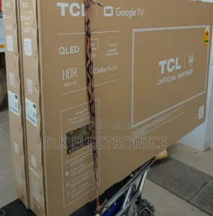 2026 TCL Qled 50 Inches Google Slim Frameless Tv