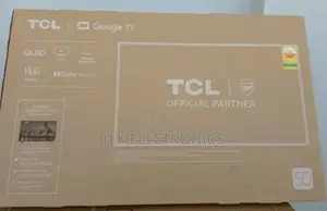 2026 TCL Qled 50 Inches Google Slim Frameless Tv