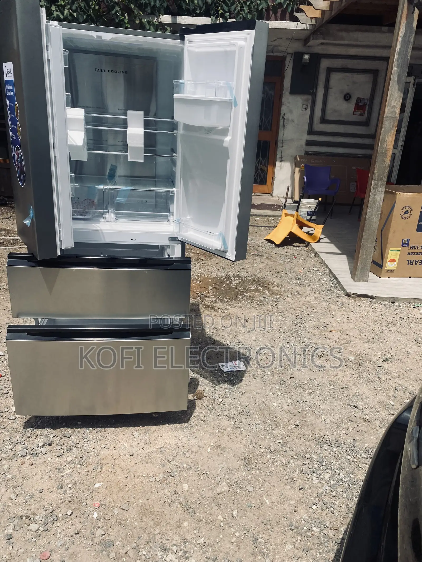 Glamorous Kitchen Upgrade With Pearl 531l Refrigerator