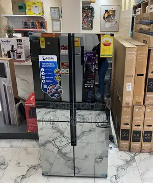 Affordable Pearl Pf-630mdbg-2gb Side by Side Refrigerator(Mirror)