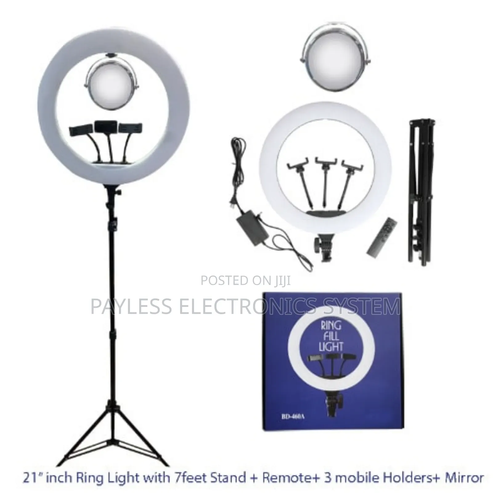 Ring Light With Stand 22 Inches