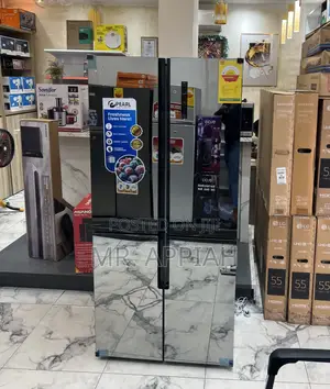 Fresh in Box Pearl Pf-630mdbg-2gb Side by Side 4 Door Fridge(482l)