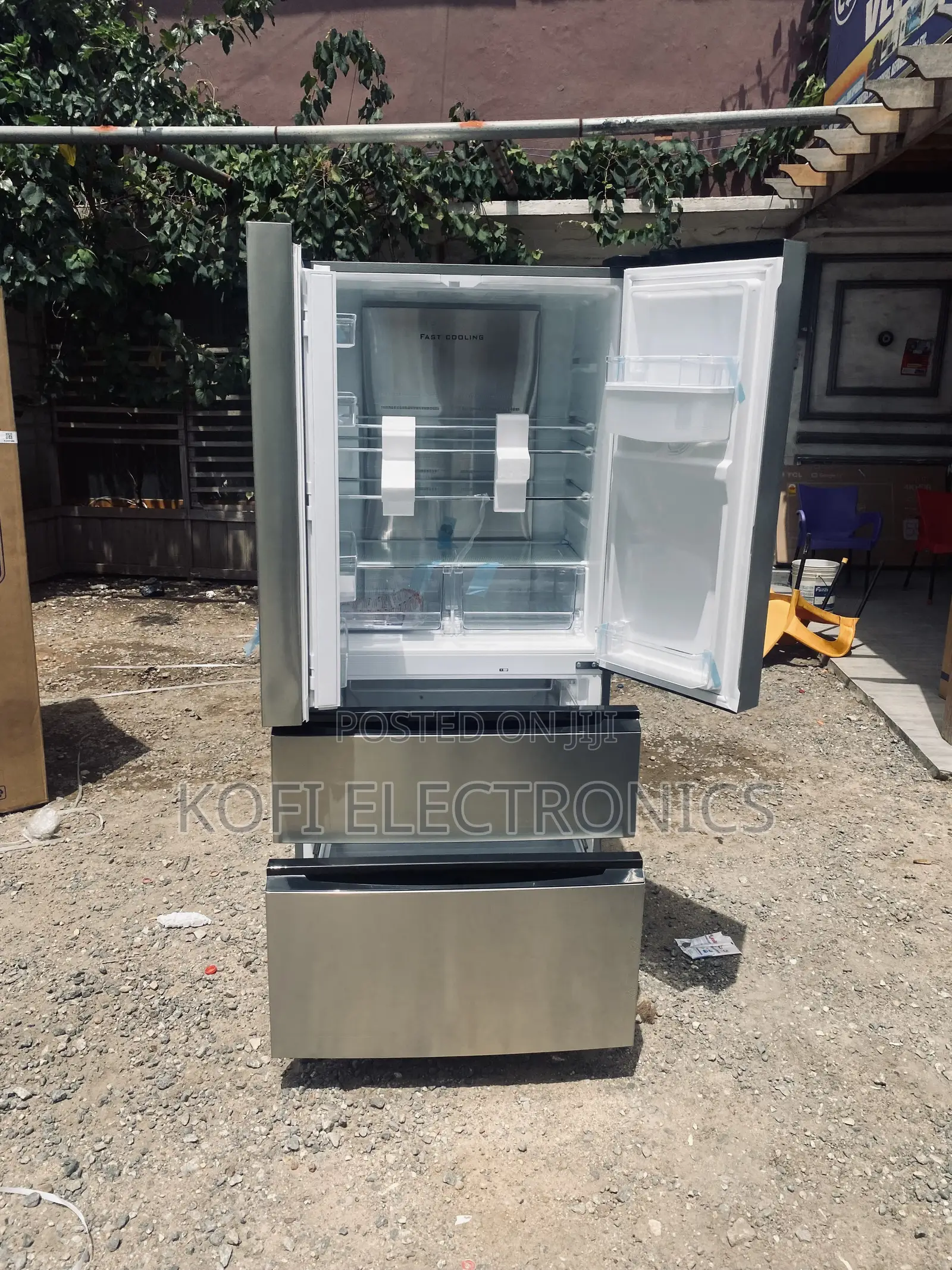 Glamorous Design Meets Power in Pearl 531l Refrigerator