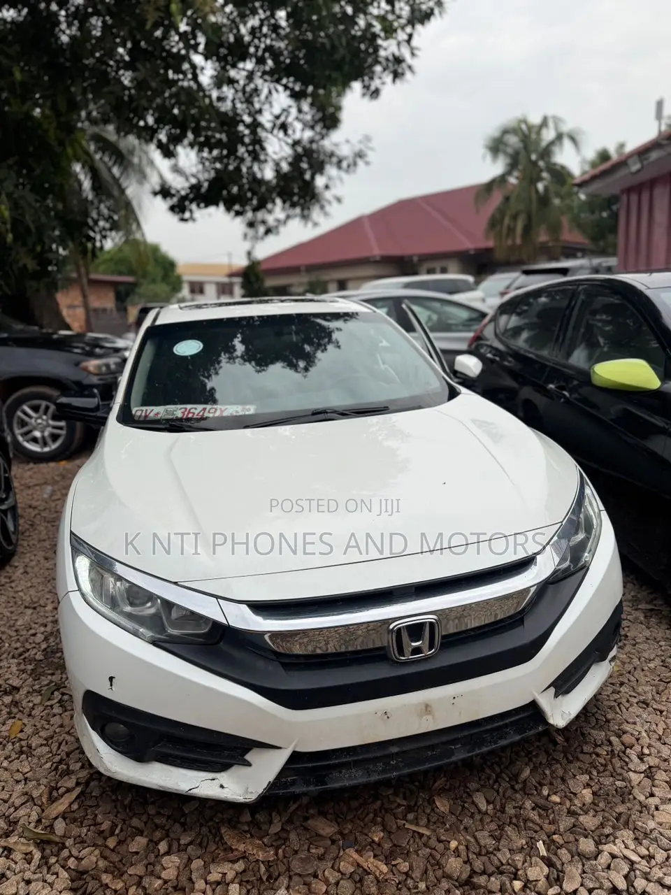 Honda Civic EX-L 4dr Sedan (1.5L 4cyl) 2017 White