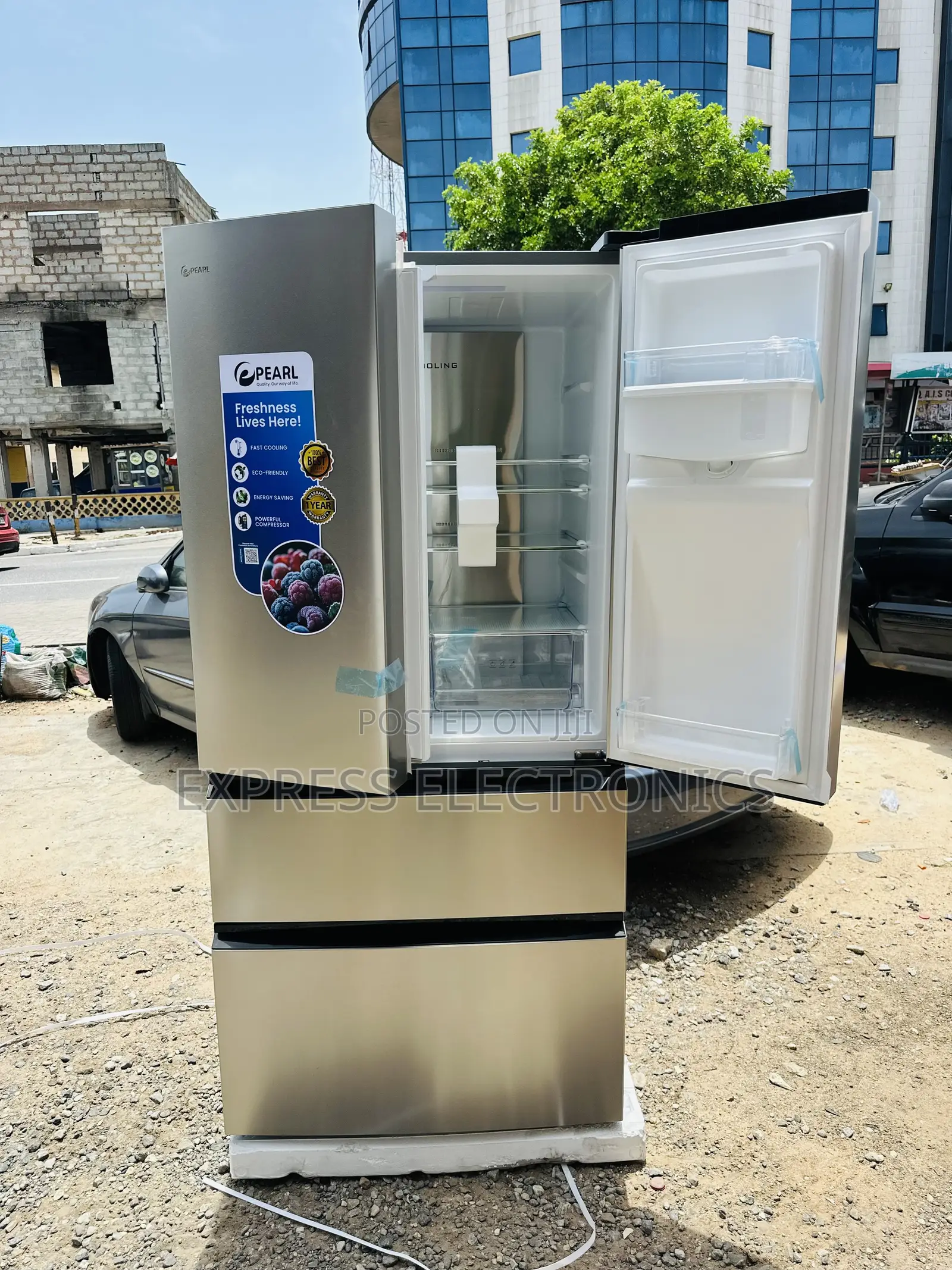 Shop From Us Fridge Pearl Pf-702mdixwd-2b. 531l
