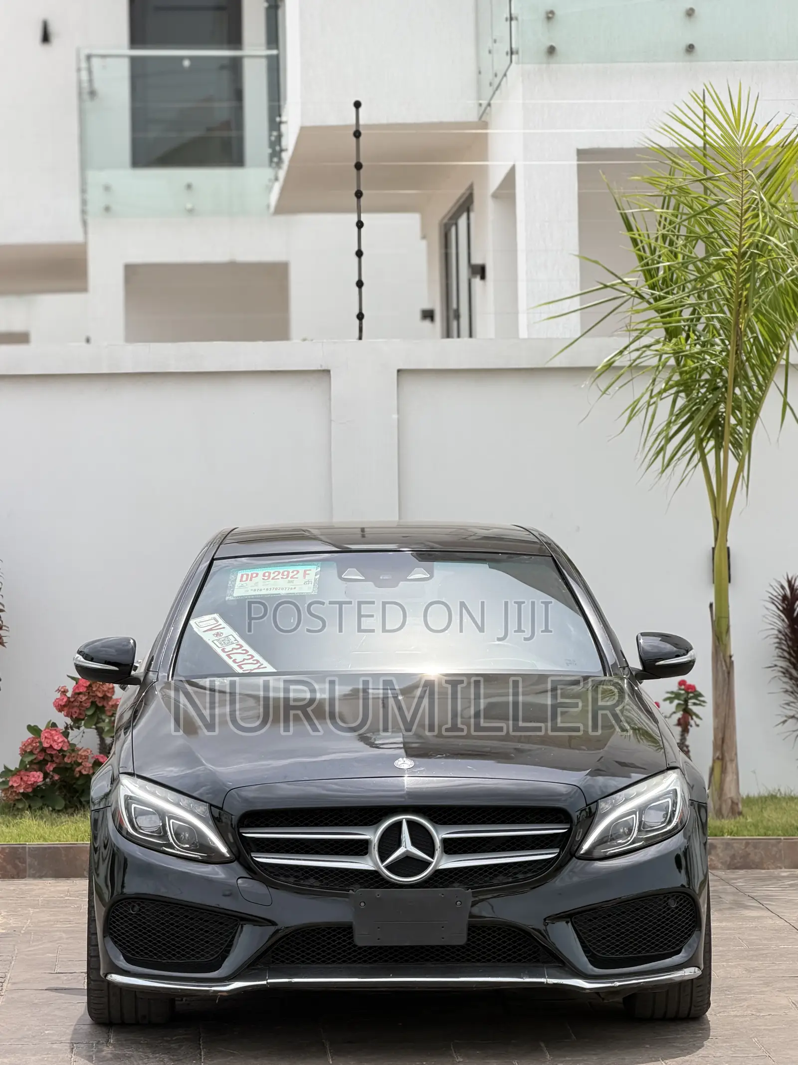 Mercedes-Benz C400 4Matic AWD Sedan (3.0L V6 7A) 2015 Black