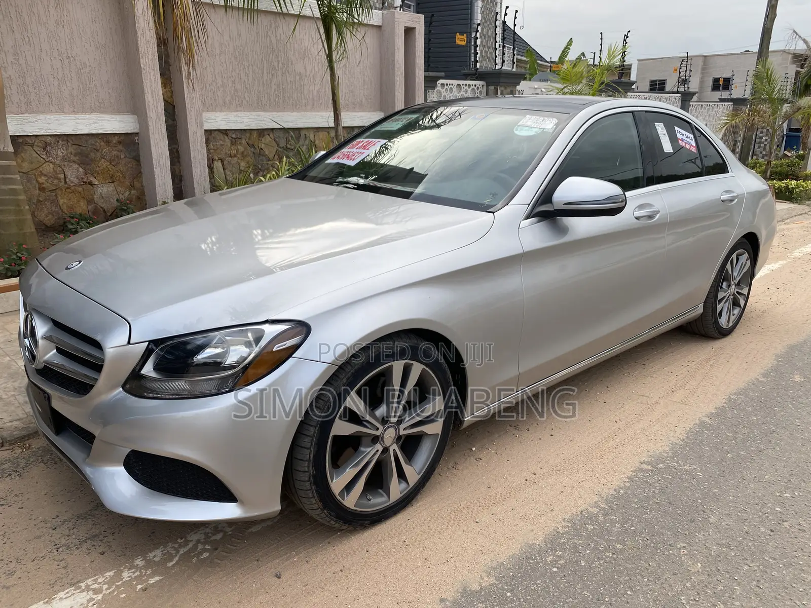 Mercedes-Benz C300 Base Sedan RWD (2.0L 4cyl 7A) 2017 Silver