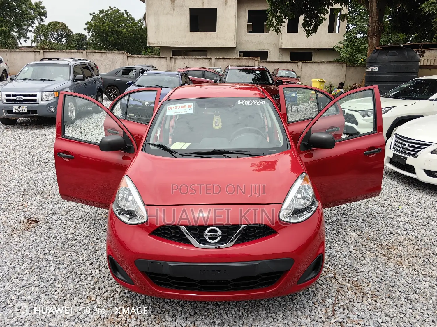 Nissan Micra 2017 Red