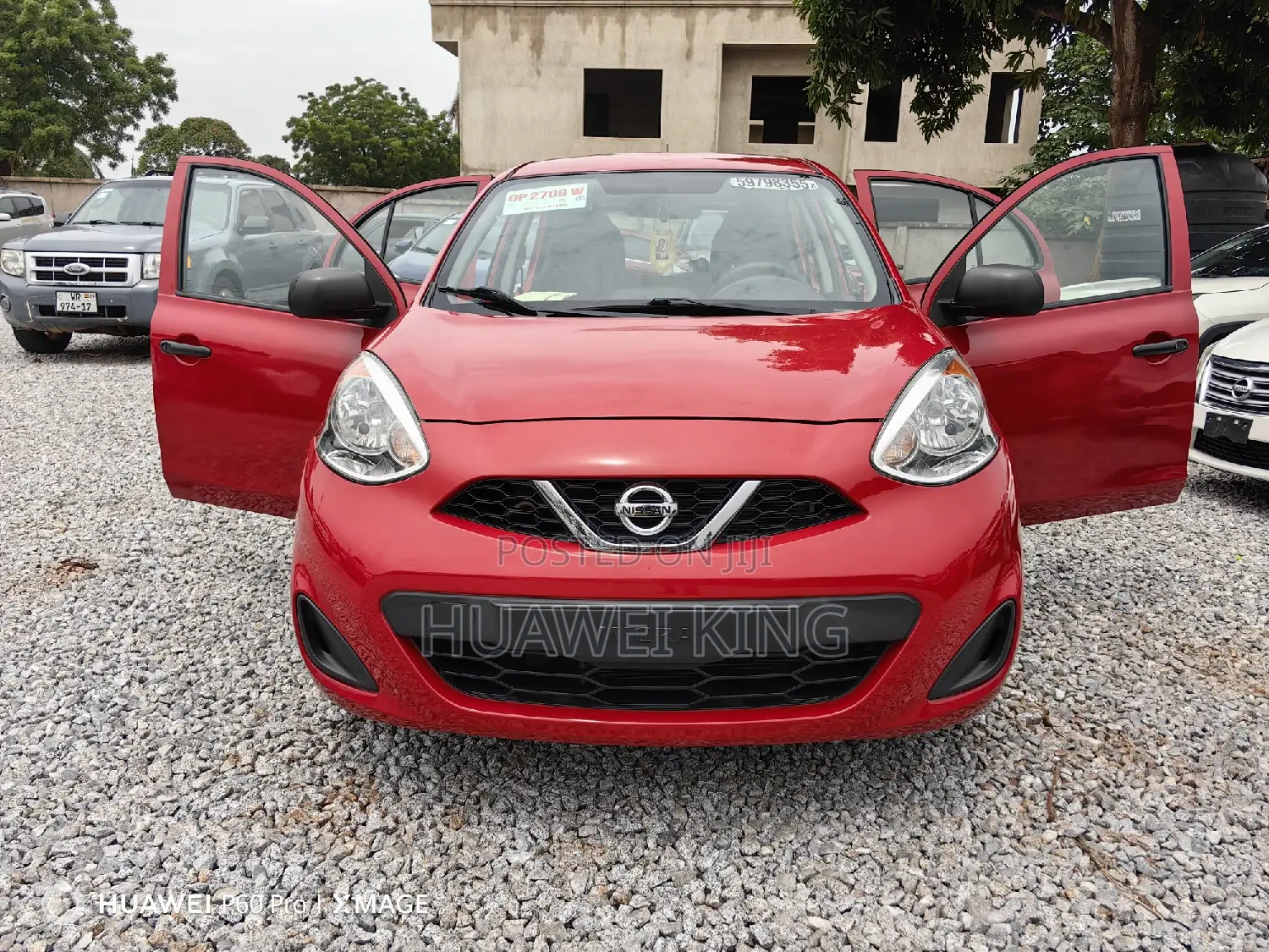 Nissan Micra 2017 Red