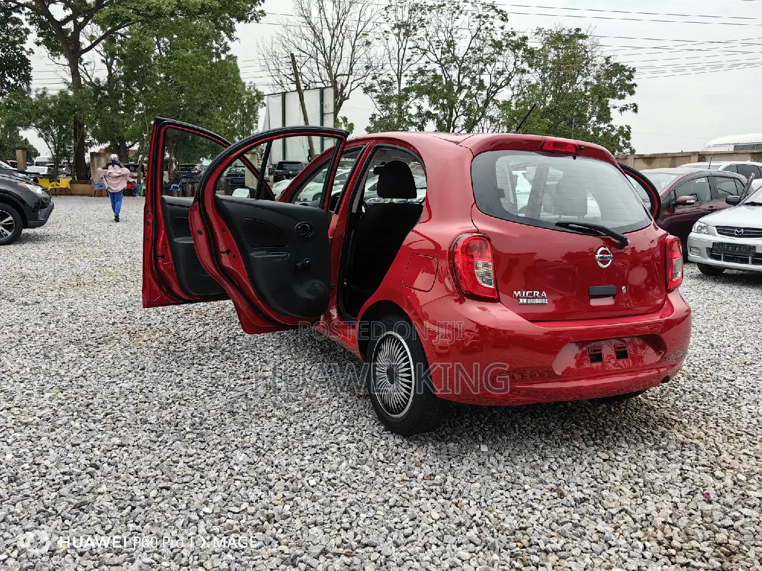 Nissan Micra 2017 Red
