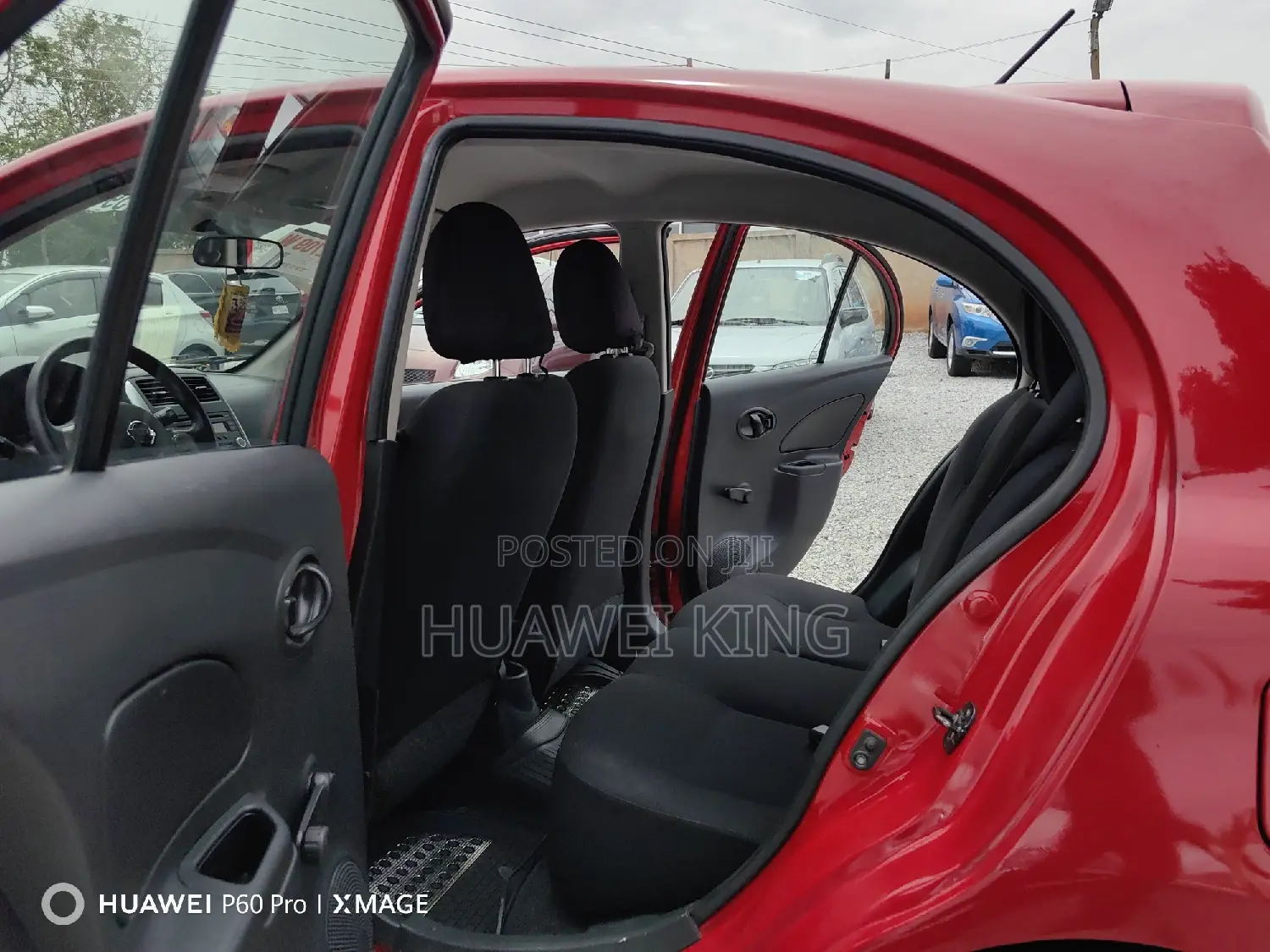 Nissan Micra 2017 Red