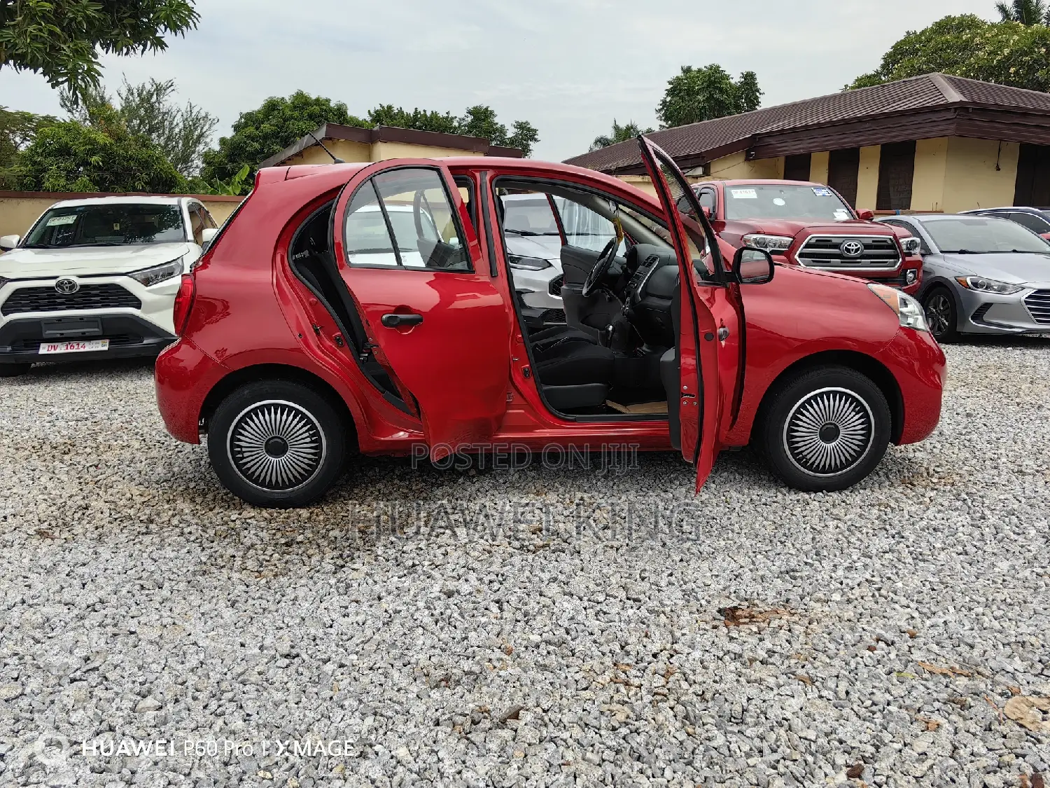 Nissan Micra 2017 Red