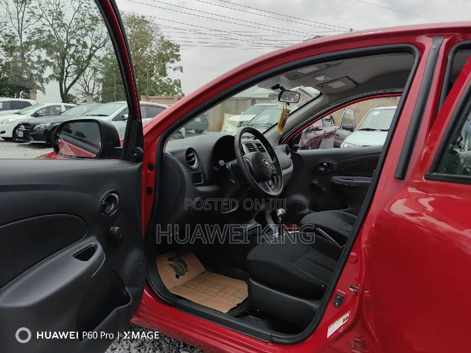 Nissan Micra 2017 Red