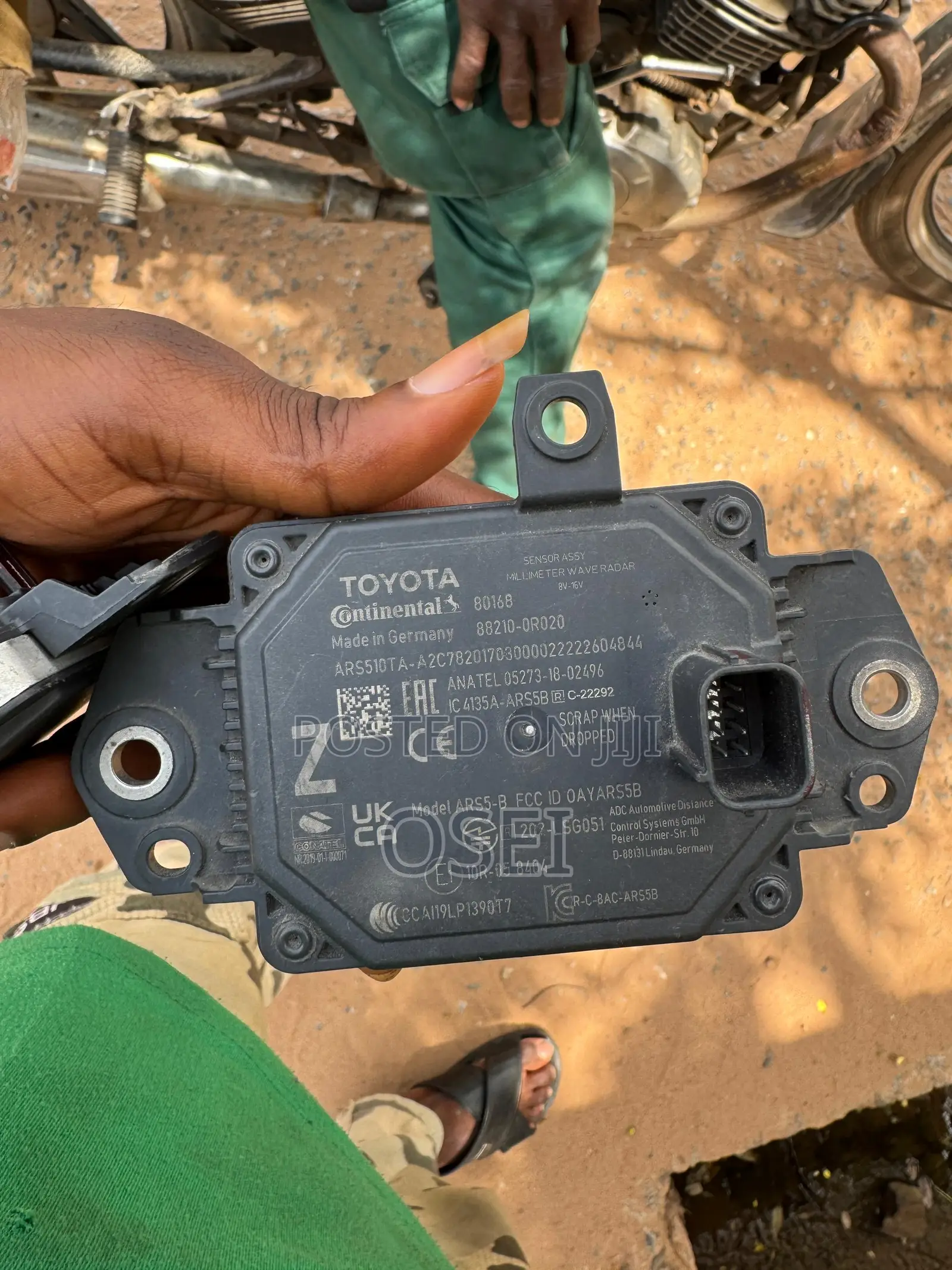 Toyota Rav 4 Radar Sensor