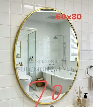 Quality Modern Oval Bathroom Mirror