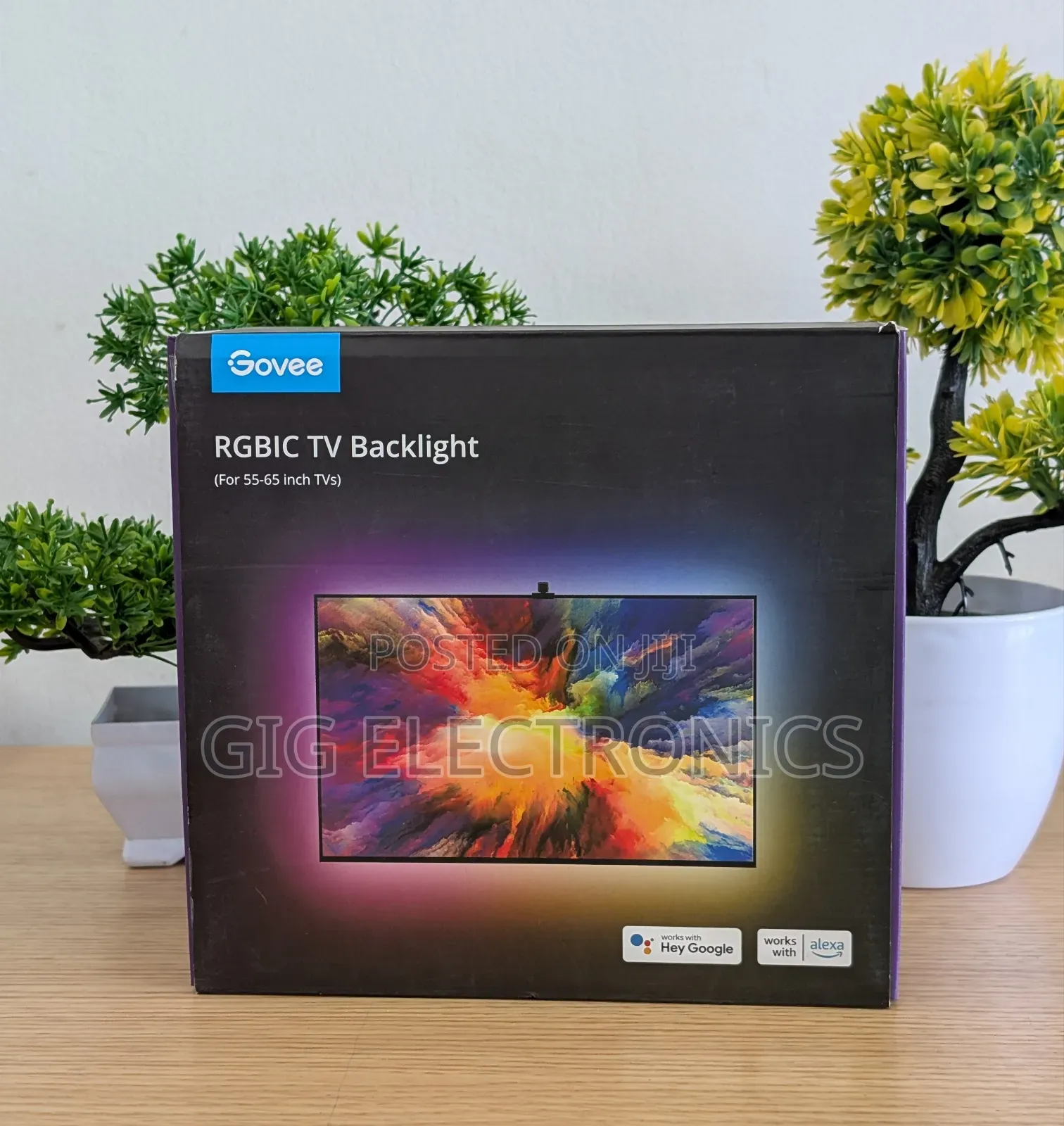 Govee Dreamview T1 Tv Backlight With Camera 55 - 65 Inches