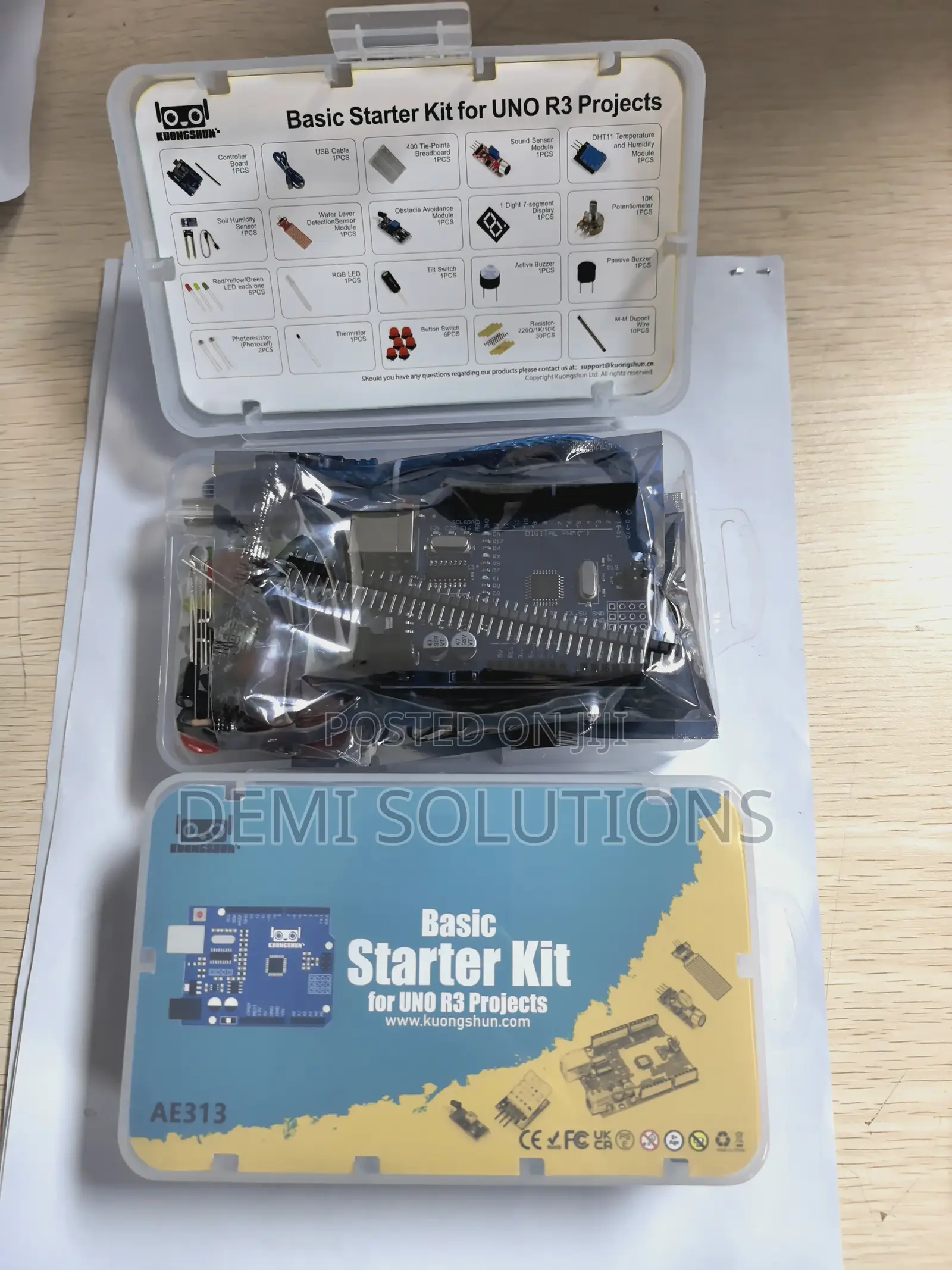 Basic Starter Kit With Arduino Uno R3