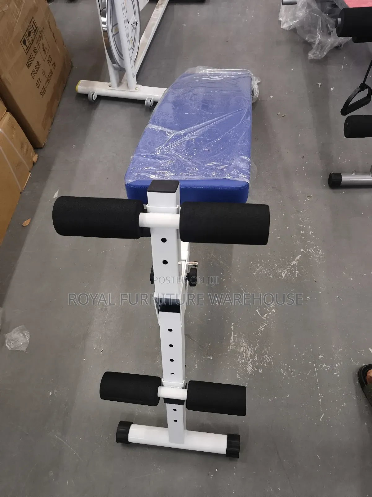 Adjustable Abdominal Curved Sit-Up Bench