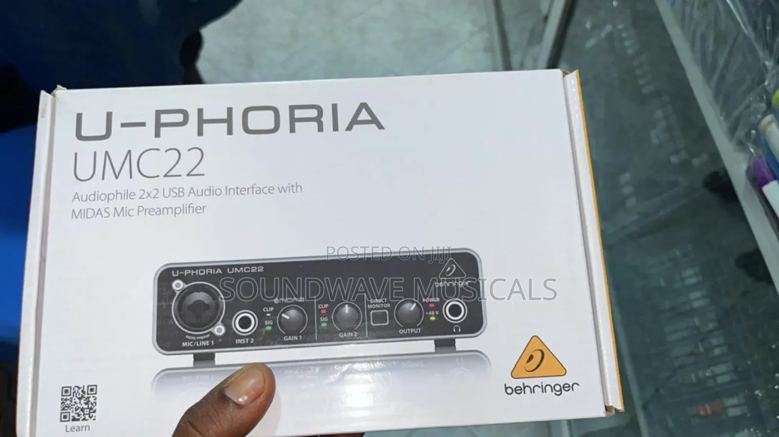 Beheringer Audio Interface (Umc22) Soundcard