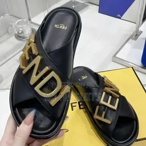 Quality Ladies Fendi Slippers Fresh in Box Promotional Price
