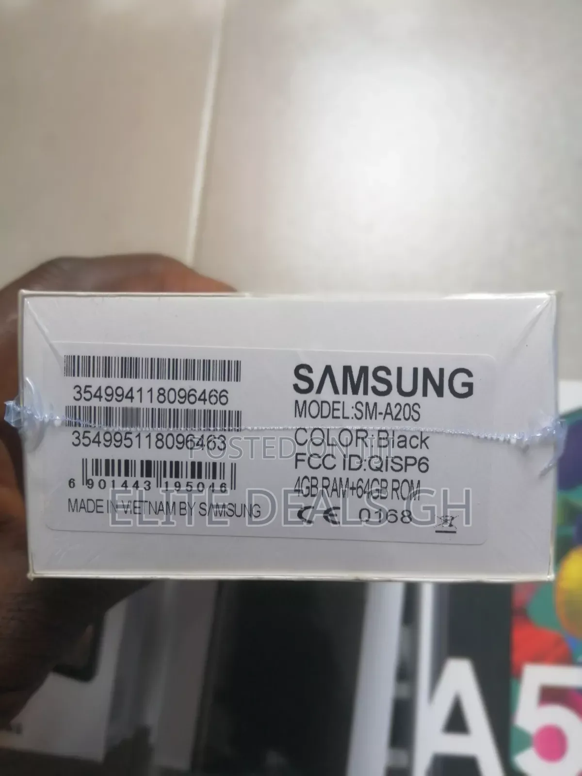 New Samsung Galaxy A20s 64 GB Black