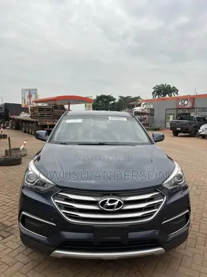 Hyundai Santa Fe 2017 Blue