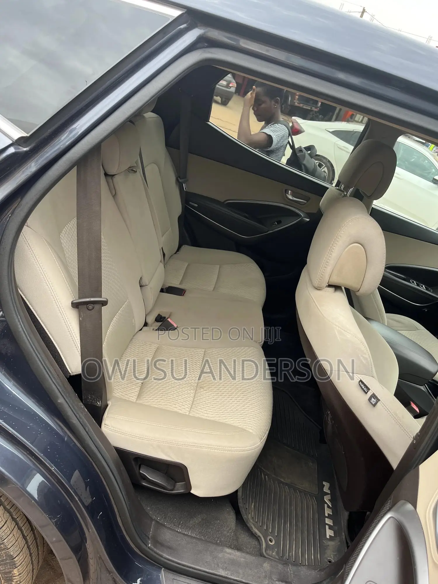 Hyundai Santa Fe 2017 Blue