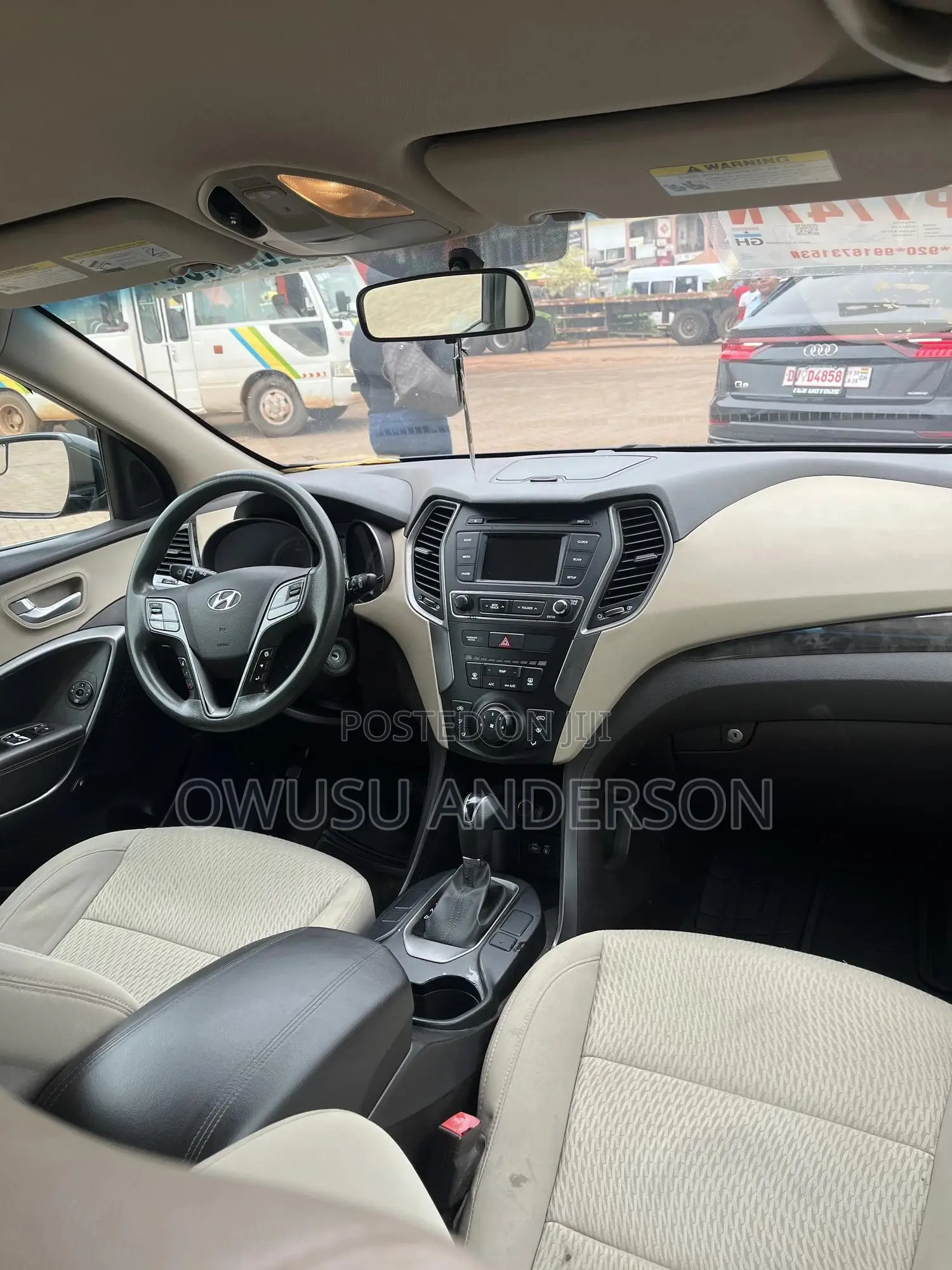 Hyundai Santa Fe 2017 Blue