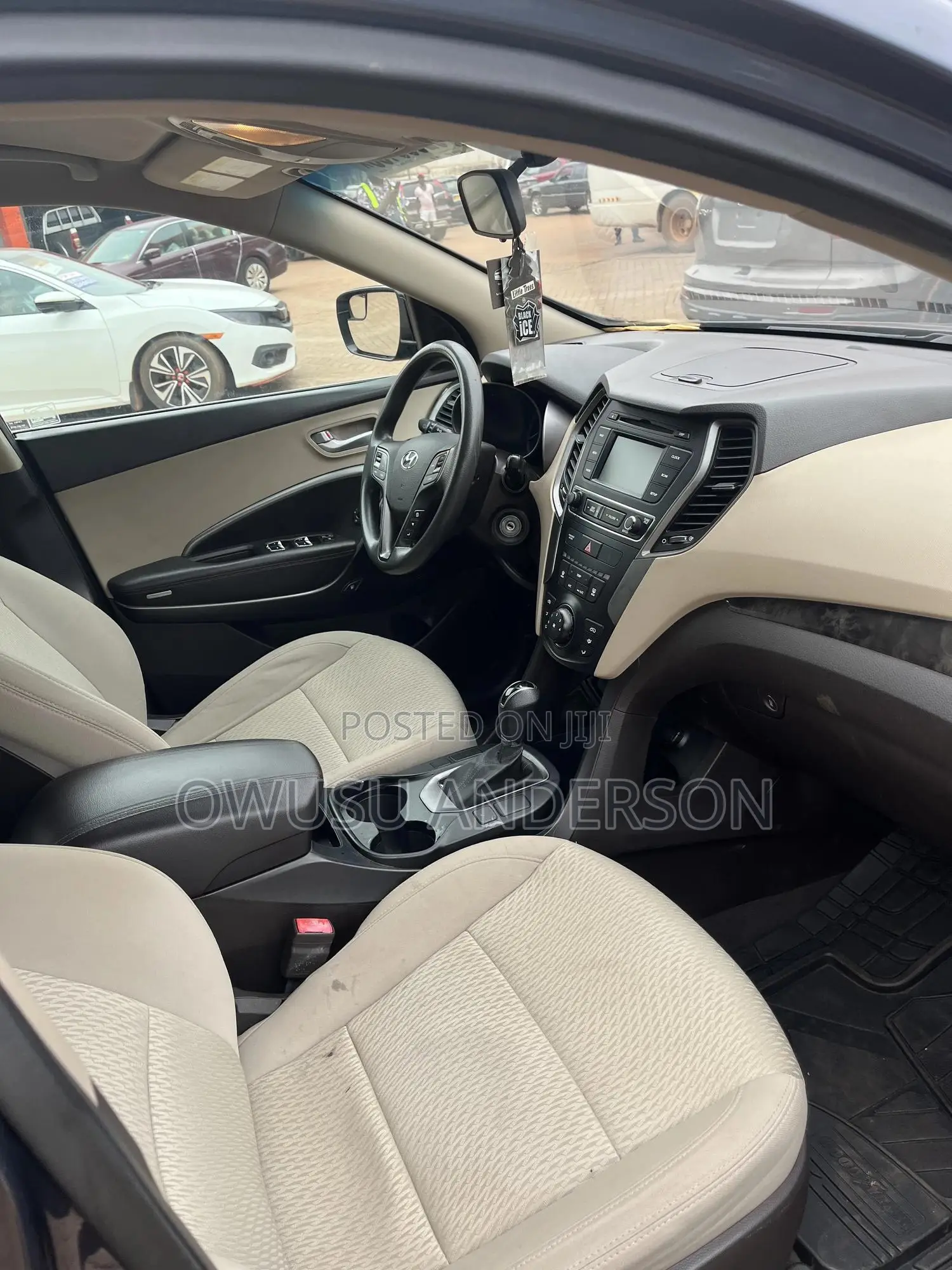 Hyundai Santa Fe 2017 Blue