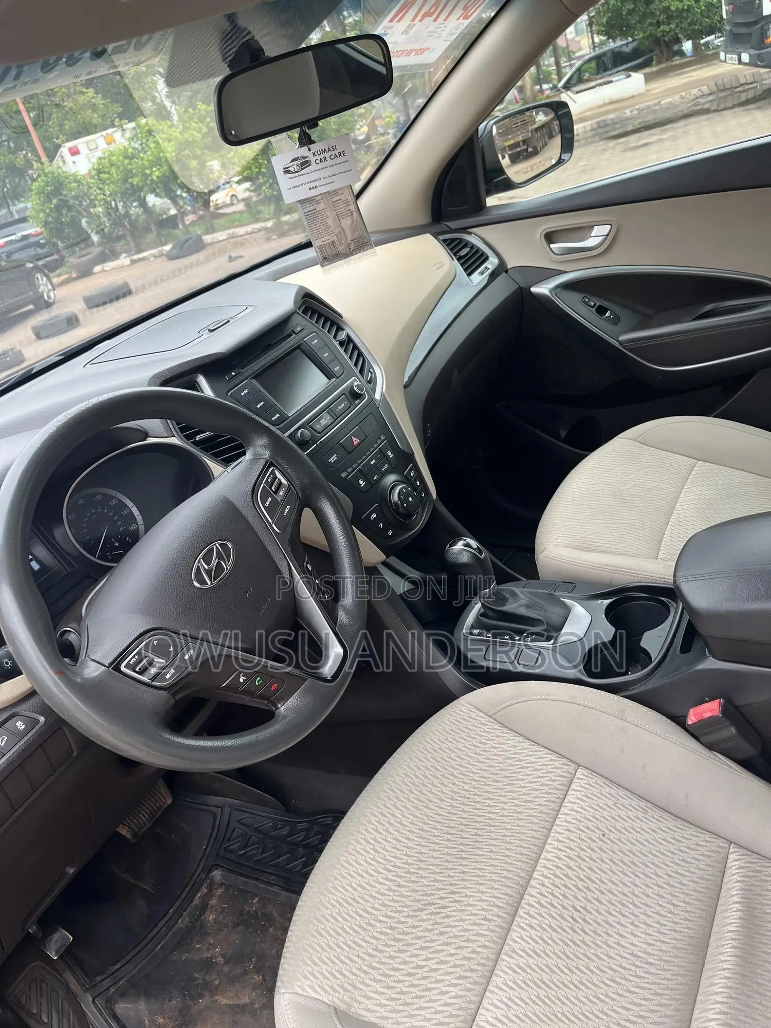 Hyundai Santa Fe 2017 Blue