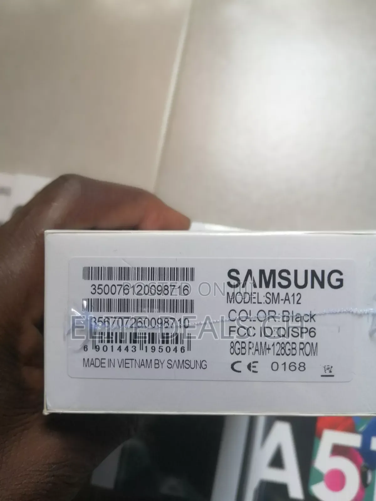 New Samsung Galaxy A12 128 GB Black