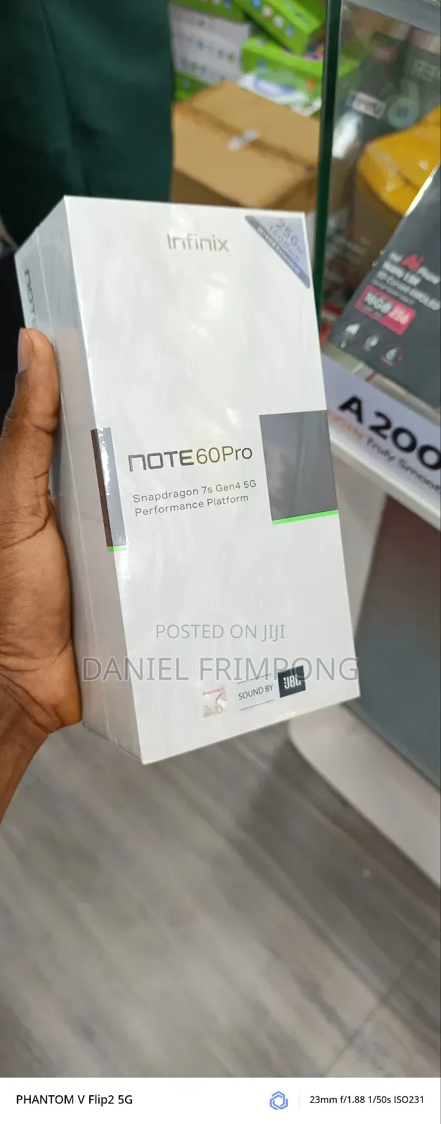 New Infinix Note 60 Pro 256 GB Black