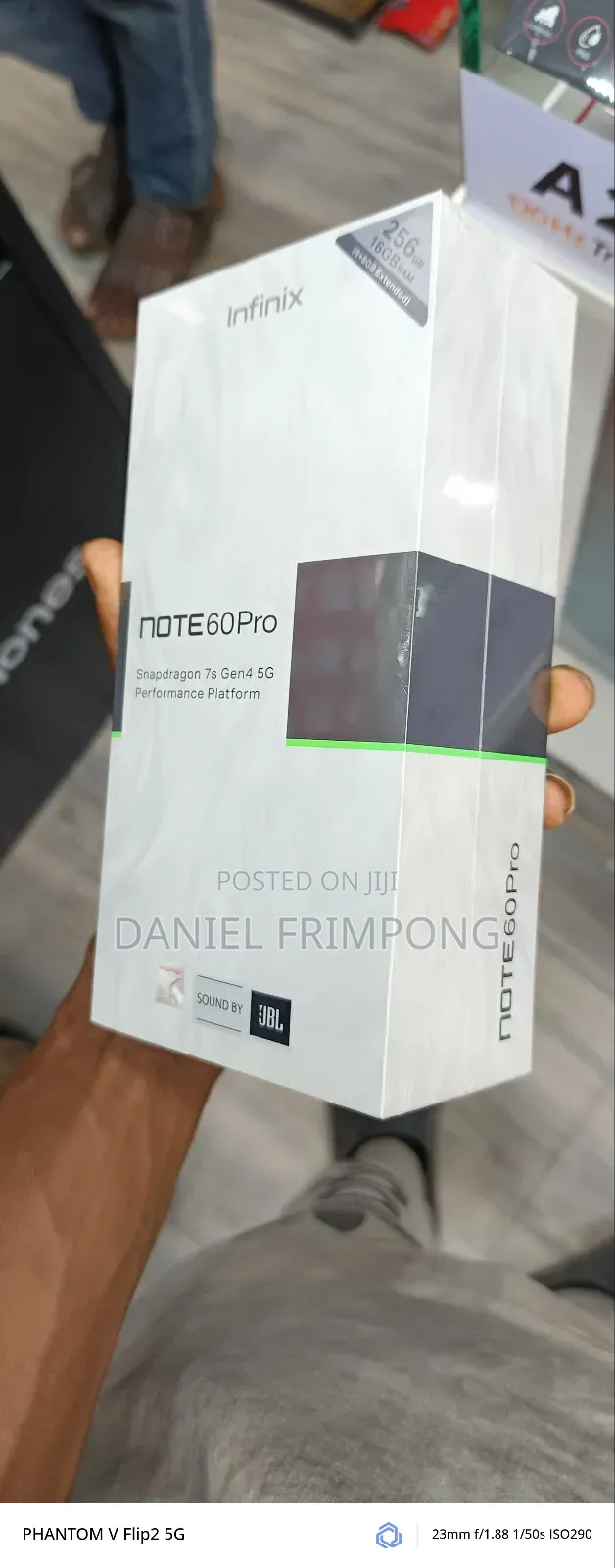 New Infinix Note 60 Pro 256 GB Black