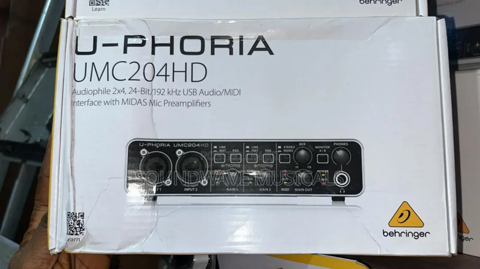 Beheringer Audio Interface (Umc 204 Hd)
