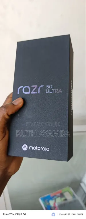New Motorola Razr 50 Ultra 256 GB Black